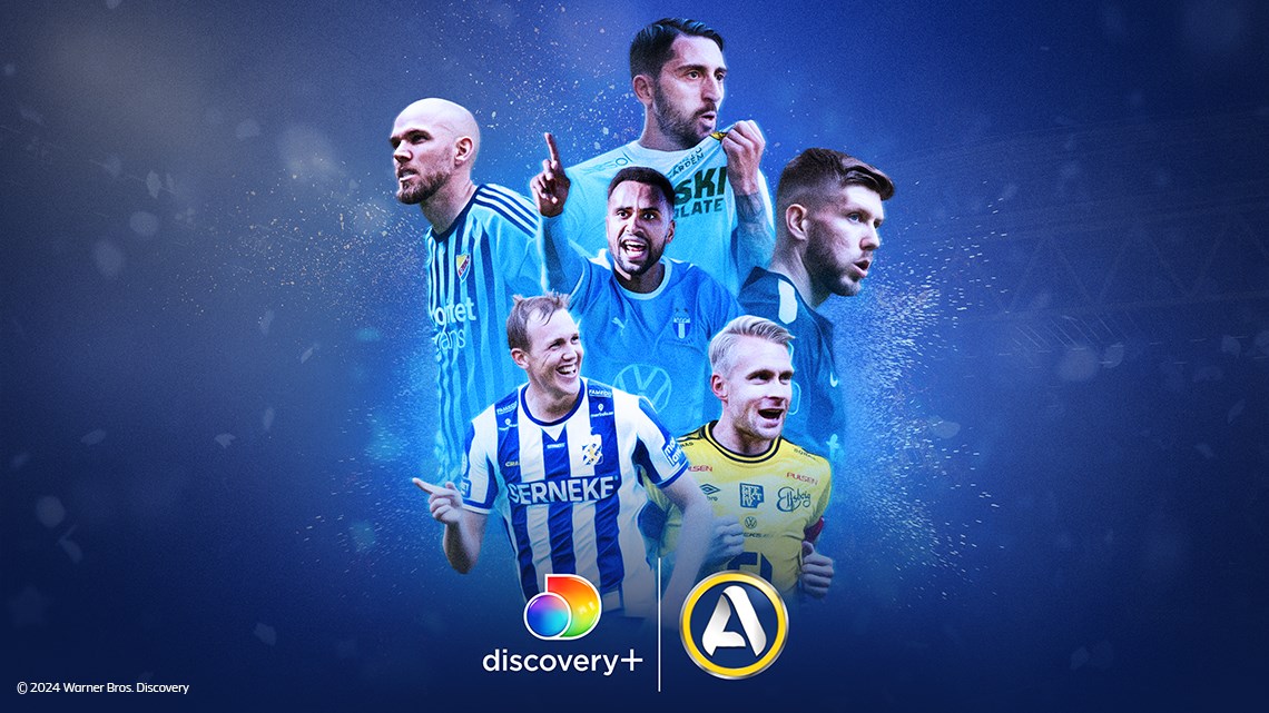 Se allt från Allsvenskan 2024 med discovery+ från Allente